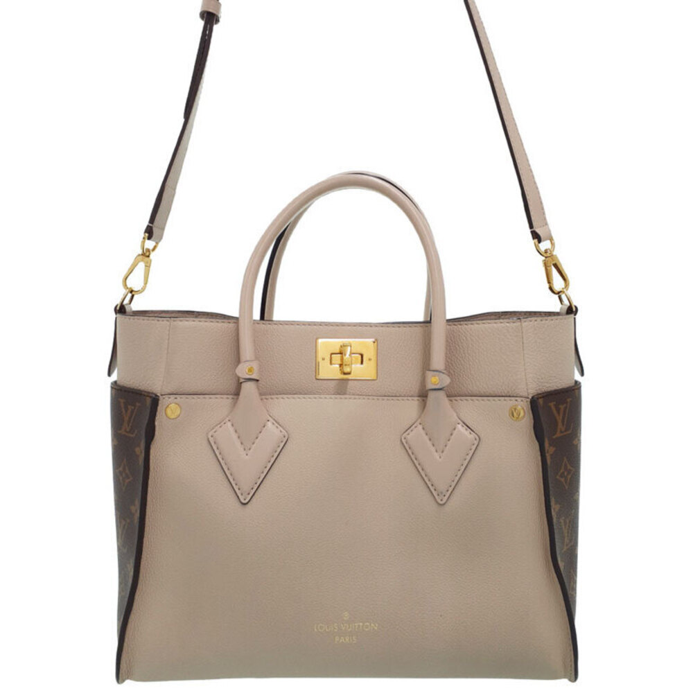 Louis Vuitton Monogram Leather Brown On My Side Bag